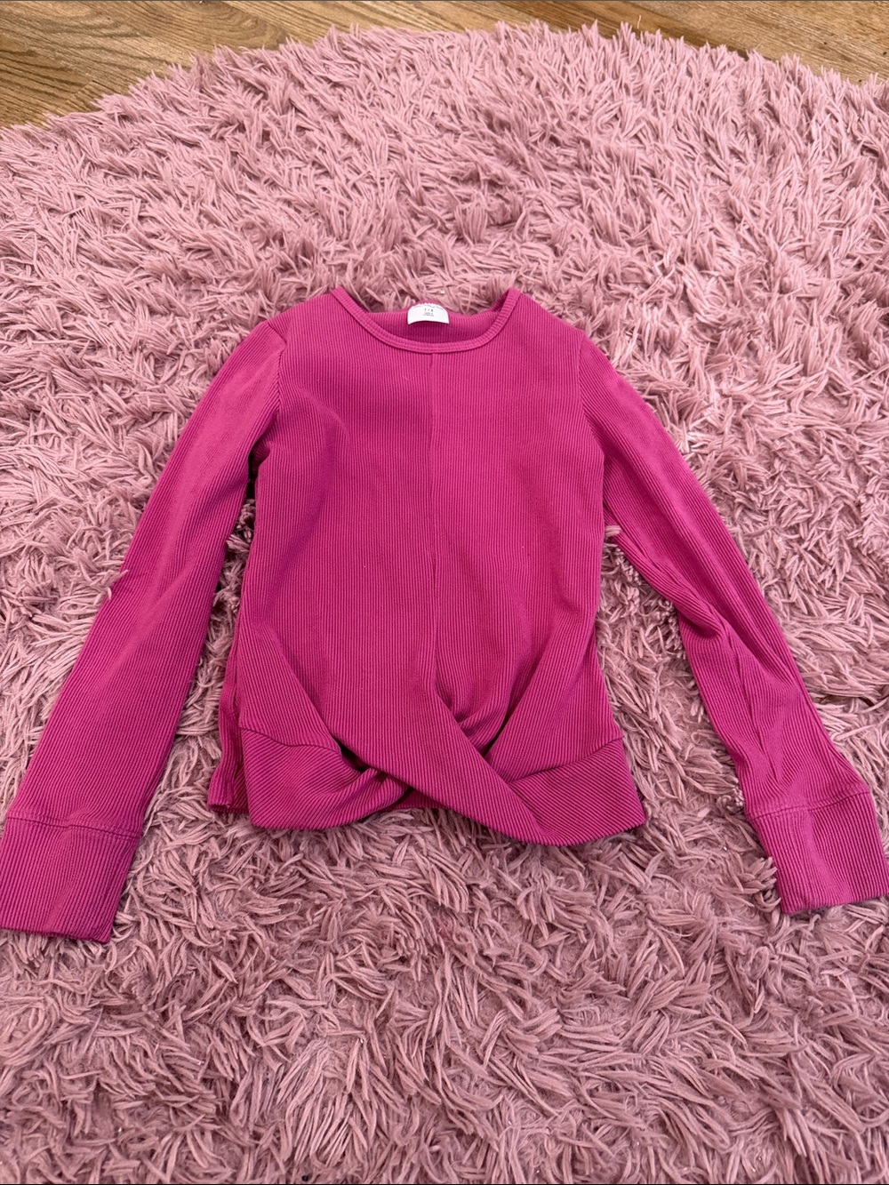 Abercrombie Kids long sleeve ribbed t shirt